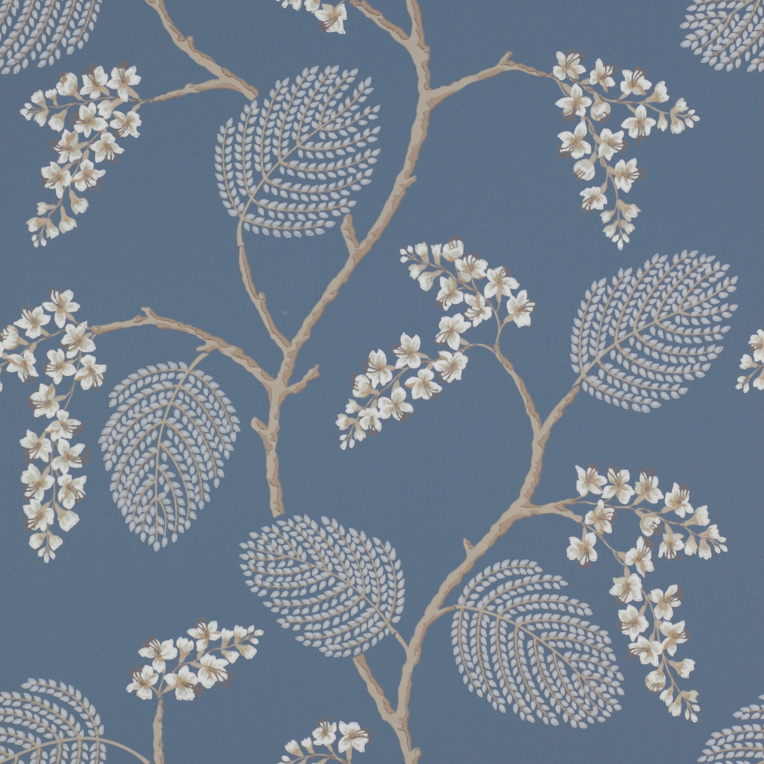 Wallpaper - Colefax and Fowler, Leaves & Trees | John Lewis & Partners