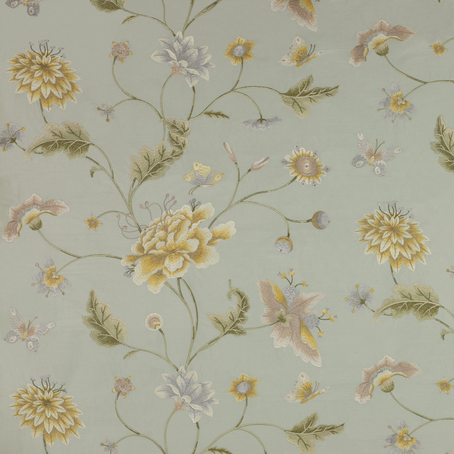 Kreativhaus | Colefax and Fowler - Colbert Silk - F3605/02 Old Blue