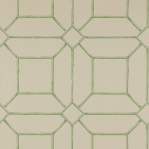 Colefax and Fowler - Summer Palace - Garden Trellis 7947/01 Green/Cream