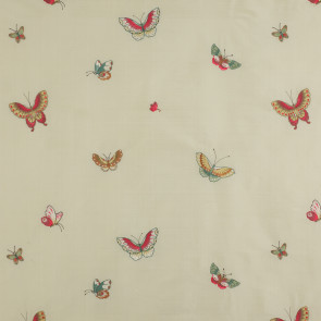 Colefax and Fowler - Butterflies Silk - Cream - F3410/01